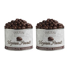 Feridies Chocolate Covered Red Stripes - 2 Pack-Extra-large salted Virginia Peanuts enrobed with 100% pure milk chocolate.