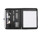 Bugatti Smooth Synthetic Leather Writing Case (WRC1512)-Card slots, I.D. window and two pen holders