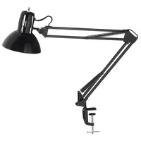 Dainolite Clamp-On Task Lamp, Gloss Black (DXL334-X-BK)-Specialty Lamp
