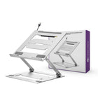 IntekView Steel Laptop Holder-Aluminum, Grey
