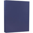JAM Paper Matte Cardstock, 8.5 x 11, 80lb Presidential Blue, 250/ream (563916926B)-Size: 8-1/2" x 11"