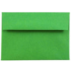 JAM Paper 4bar A1 Envelopes, 3.63 x 5 1/8, Brite Hue Christmas Green Recycled, 1000 Pack (15811B)-Christmas green