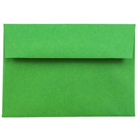JAM Paper 4bar A1 Envelopes, 3.63 x 5 1/8, Brite Hue Christmas Green Recycled, 1000 Pack (15811B)-Christmas green