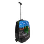 Bioworld Minecraft 16" Kids Molded Hardside Carry-on Luggage-Single Compartment