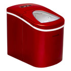 Frigidaire Countertop Compact Ice Maker with 26 lb Capacity Production per Day - Red-Ice basket stores up to 2.65 lbs of ice at a time