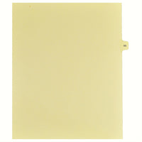 Mark Maker Legal Tabs - Letter Size - Buff - 1/15th cut - 25 tabs per package - 5 packages Pack - Number 65-Buff SingleTabs