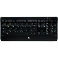 Logitech Wireless Illuminated Keyboard K800, French-Laser-etched, backlit keys so you can type easily, even in the dark, with brightly backlit keys that provide precise illumination