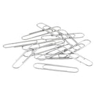 ACCO Steel Smooth Jumbo Paper Clips - #4 - 1-7/8" - Silver - 1000 Pack-Zinc galvanized plating protects clips against corrosion