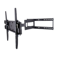 TygerClaw Full Motion Wall Mount for 42" to 83" Flat Panel TV (LCD4097BLK)-Holds most 42 in. to 83 in. flat panel TV up to 132 lb.
