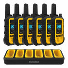 DeWalt DXFRS300 Heavy Duty 6-Port Walkie Talkie Charger-Audio Output: VOX (Voice Activated Transmission)