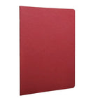 Clairefontaine Age-Bag Stapled Notebook, Lined, 8-1/4" x 11-3/4", 48 Sheets, Red-48 lined sheets