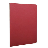 Clairefontaine Age-Bag Stapled Notebook, Lined, 8-1/4" x 11-3/4", 48 Sheets, Red-48 lined sheets