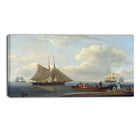 Designart William Anderson, A Wherry Taking Passengers Out Canvas Art Print, (PT5001-32-16)-Print