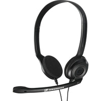 Sennheiser PC 3 Chat Over The Head Binaural VoIP Headset-Noise cancelling clarity - thanks to the noise cancelling microphone, your voice is easily understood without you having to shout