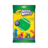 Crayola Model Magic, Green, 113G-Kids can mold, shape and twist the Model Magic any way they like. There are no rules and no limits to what they can create with the versatile modeling material.