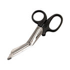 Wasip Black Handle Universal Scissors - Paramedic Style - 5.5"-Stainless steel