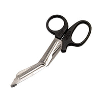 Wasip Black Handle Universal Scissors - Paramedic Style - 5.5"-Stainless steel