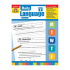 Evan-Moor "Daily Language Review" Grade 8 Teacher's Edition Activity Book, Language Skills (EMC2798)-Ages 13 - 14 years and grade 8th