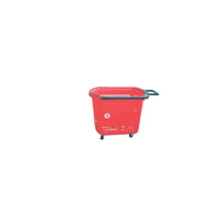 Eddie's Rolling Shopping Basket - 24" L x 15" W x 15.5" H - Red - 2 Pack-Shopping Basket