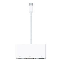 Apple USB-C VGA Multiport Adapter-Simply connect the adapter to the USB-C port on your MacBook and then to your TV or projector via a VGA cable (sold separately)