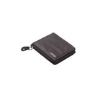 Champs Black Label Leather RFID Zip-Around Wallet, Brown-Secure 3 way zip closure