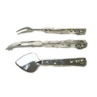 Elegance Mice 3-Piece Cheese Servers Set-Material: Stainless Steel