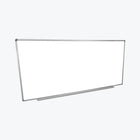 Luxor Wall-Mounted Magnetic Whiteboard, 96" x 40" (WB9640W)-Painted steel surface resists ghosting and provides excellent erasability