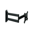 Futech TVW002 TV Wall Mounts, 7" x 8" x 1-1/2", Black-Holds most 10" - 22" flat-panel TVs
