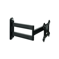 Futech TVW002 TV Wall Mounts, 7" x 8" x 1-1/2", Black-Holds most 10" - 22" flat-panel TVs