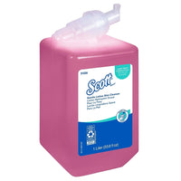 Scott Pro Gentle Lotion Skin Cleanser, Floral, Pink, 1.0 L-1 L, Pink formula with pleasant flora scented