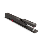 TRU RED Long Reach Stapler - 20-Sheet Capacity - Black-Long-reach stapler with sliding paper guide