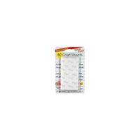 Miller Studio Removable Chart Mounts, 1" x 1", 6 Packs of 80 (MIL3227)-Strong adhesive