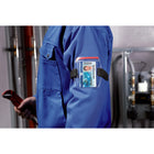 Durable Card Holder Outdoor Secure - Plastic - Black/Transparent-Arm Band