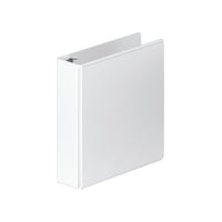 Wilson Jones ENVI Heavy Duty 2" Round 3-Ring Binder - Letter Size - 375 Sheet Capacity - White-White O-Ring, 375 Sheet Capacity