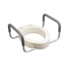 Drive Medical Premium Seat Riser with Removable Arms-Designed for individuals who have difficulty sitting down or getting up from the toilet