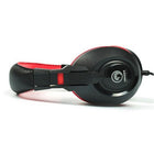 Marvo Stereo 3.5mm Over-Ear Headset with Mic and Volume Control-On-ear volume control