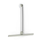 Alto Extendable Shower Squeegee, Silver Chrome-Ergonomically curved handle extends squeegee to 18"
