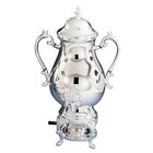 Elegance 25-Cup Coffee Urn, 118 oz, Silver-Plated (89720)-Brew up to 25 cups of coffee