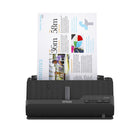 Epson WorkForce ES-C220 Compact Desktop Document Scanner - Black-Scan, copy