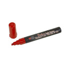 Marvy Uchida Chisel-Tip Liquid Chalk Markers - Erasable - Dustless - Red - 2 Pack-Marker Tip: Chisel