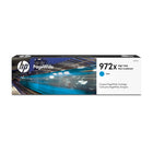HP 972X Cyan High Yield Original PageWide Ink Cartridge (L0R98AN)-Colour: Cyan
