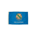 Independence Flag Nylon Oklahoma Flag with Heading and Grommets, 3' x 5' (FZ-2352051)-Oklahoma Flag