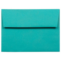 JAM Paper A6 Invitation Envelopes, 4.75 x 6.5, Brite Hue Sea Blue Recycled, 1000 Pack (15903B)-Sea blue