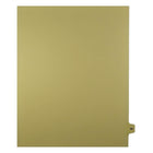 Mark Maker Legal Exhibit Index Tab Buff Single Tabs, 1/15th Cut, Letter Size, No Holes, Number 59, 25 Pack-Buff Single Tabs, 1/15th Cut