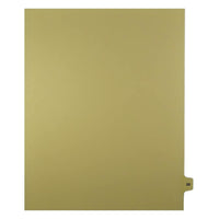 Mark Maker Legal Exhibit Index Tab Buff Single Tabs, 1/15th Cut, Letter Size, No Holes, Number 59, 25 Pack-Buff Single Tabs, 1/15th Cut