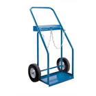 Kleton Gas Cylinder Carts, Semi-Pneumatic Wheels, 19" W x 10" L Base, 1000 Lbs.-Base Dimensions 19" W x 10" L