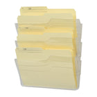 Staples Unbreakable Wall Files - Letter Size - Clear - 3 Pack-100% guaranteed unbreakable