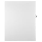 Mark Maker Legal Tabs - Letter Size - White - 1/15th cut - 25 tabs per package - 5 packages Pack - Number 156-White Single Tabs