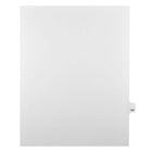 Mark Maker Legal Exhibit Index Tab White Single Tabs, 1/25th Cut, Letter Size, No Holes, Number 144, 25 Pack-White Single Tabs, 1/25th Cut