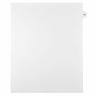 Mark Maker Legal Exhibit Index Tab White Single Tabs, 1/15th Cut, Letter Size, No Holes, Number 107, 25 Pack-White Single Tabs, 1/15th Cut